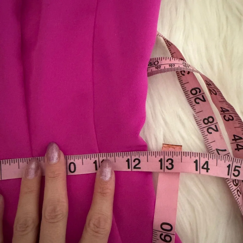 BEBE - Pink Fit & Flare Sundress - Picture 8 of 9